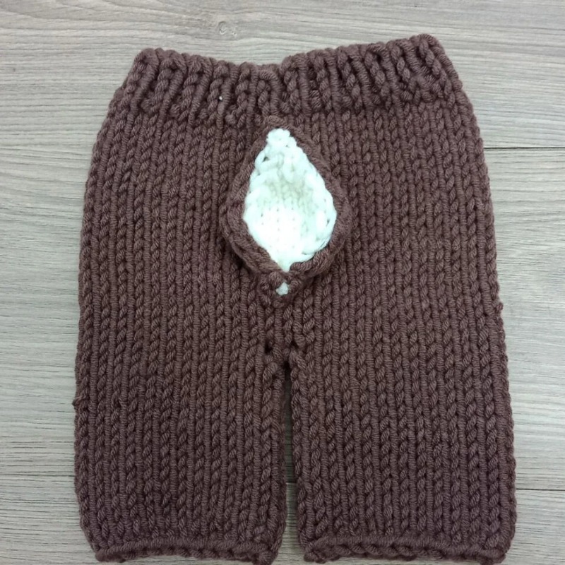 Handmade Knit Hat Pants Newbor - Photography Coffee 评论和价格